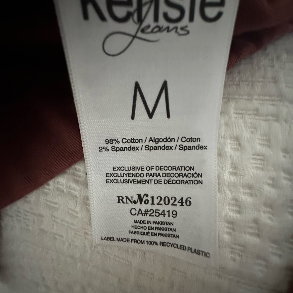 Rust colored utility jacket - Picture 8 of 8